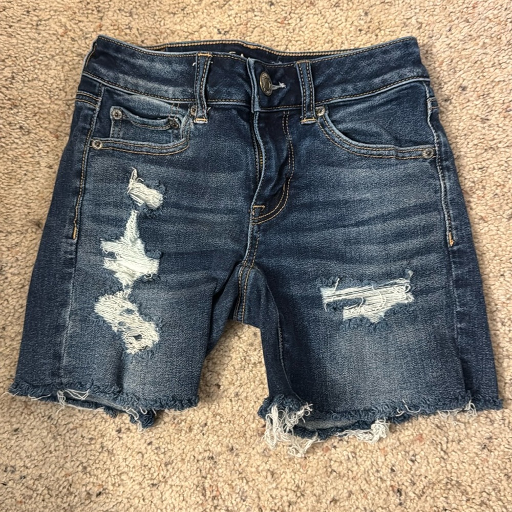 American Eagle next level stretch jean shorts